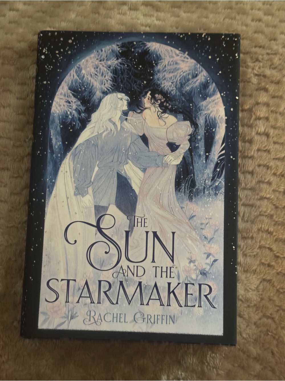 The Sun and the Starmaker Decorative Wall Art - Blue & White